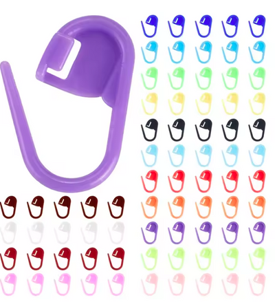 סמניות פלסטיק לסריגה – 20 יחידות