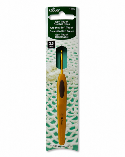 מסרגת קרושה קלובר ארגונומית Clover Soft Touch