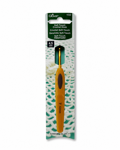 מסרגת קרושה קלובר ארגונומית Clover Soft Touch