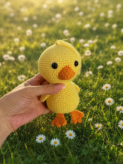 הוראות לסריגת אפרוח מתוק