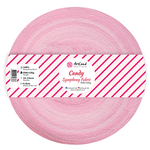 חוט טריקו Candy בצבע ורוד בייבי 18