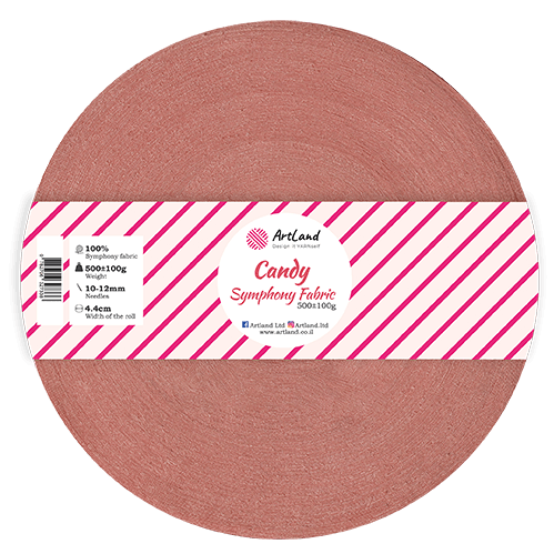 חוט טריקו Candy בצבע ורוד עתיק 19